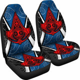 Celtic Car Seat Covers - Celtic Scotland Thistle With Tree Of Life And Knot Ornaments 110424 - YourCarButBetter