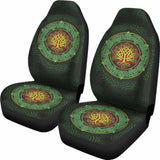 Celtic Car Seat Covers - Celtic Symbol Tree Of Life With Ornaments 110424 - YourCarButBetter