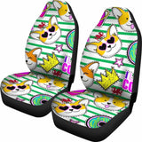 Celtic Car Seat Covers - Wales Corgi So Cute - 102802 - YourCarButBetter