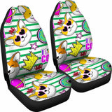 Celtic Car Seat Covers - Wales Corgi So Cute - 102802 - YourCarButBetter