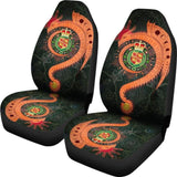 Celtic Car Seat Covers Welsh Magic Dragon - Green Edition 103709 - YourCarButBetter