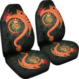 Celtic Car Seat Covers Welsh Magic Dragon - Green Edition 103709 - YourCarButBetter