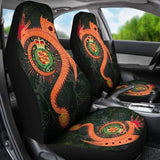 Celtic Car Seat Covers Welsh Magic Dragon - Green Edition 103709 - YourCarButBetter