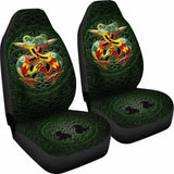 Celtic Heron With Tree Of Life Car Seat Covers - The Messengers Of Gods 110424 - YourCarButBetter