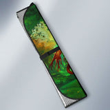 Celtic Mythology - Celtic Dragon With Green Man And Deer Auto Sun Shades 172609 - YourCarButBetter