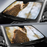 Cheetah Big Cat Hd 4K Car Sun Shade 172609 - YourCarButBetter