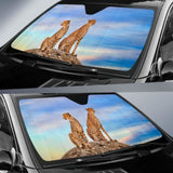 Cheetah Pair Hd Car Sun Shade 172609 - YourCarButBetter