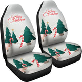 Christmas Sweet Candy Snowflake Car Seat Covers 212303 - YourCarButBetter