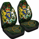 Coat Of Arms Kingdom Of Ireland Car Seat Covers - Celtic Inspired 105905 - YourCarButBetter