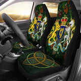 Coat Of Arms Kingdom Of Ireland Car Seat Covers - Celtic Inspired 105905 - YourCarButBetter