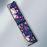 Colorful Butterfly Flower Pattern.Eps Car Auto Sun Shades 172609 - YourCarButBetter