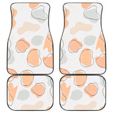 Colorful Cowhide Print Art Car Floor Mats 211206 - YourCarButBetter