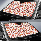 Colorful Maple Leaf Pattern Car Auto Sun Shades 174510 - YourCarButBetter