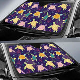 Colorful Sea Turtle Pattern Car Auto Sun Shades 104020 - YourCarButBetter