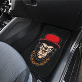 Cool Badass Monkey King Animal Car Floor Mats 211305 - YourCarButBetter