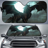 Cool Dark Dragon Sun Shade amazing best gift ideas 172609 - YourCarButBetter