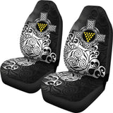 Cornwall Car Seat Covers - Duke Of Cornwall Flag With Celtic Cross 184610 - YourCarButBetter
