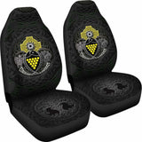 Cornwall Fish With Celtic Cross Car Seat Covers - 160905 - YourCarButBetter