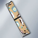 Cow Bottle Of Milk Pattern Car Auto Sun Shades 172609 - YourCarButBetter