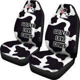 Cow Car Seat Cover 103131 - YourCarButBetter