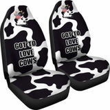 Cow Car Seat Cover 103131 - YourCarButBetter