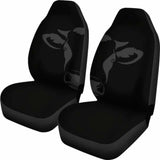 Cow Head Centered Car Seat Covers 103131 - YourCarButBetter