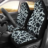 Cowhide Skin Print Car Seat Covers 210605 - YourCarButBetter