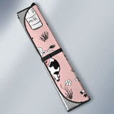 Cows Milk Product Pink Background Car Auto Sun Shades 172609 - YourCarButBetter