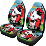 Cute Cow Car Seat Cover 103131 - YourCarButBetter
