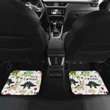 Cute Dinosaurs Pattern Front And Back Car Mats 154813 - YourCarButBetter