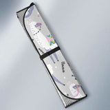 Cute Llama Alpaca Pattern Car Auto Sun Shades 103406 - YourCarButBetter