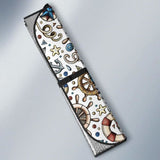 Cute Nautical Steering Wheel Anchor Pattern Car Auto Sun Shades 460402 - YourCarButBetter