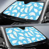 Cute White Sea Lion Seals Pattern Car Auto Sun Shades 172609 - YourCarButBetter