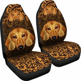 Dachshund Car Seat Covers 130 092813 - YourCarButBetter