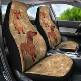 Dachshund Car Seat Covers Tan 092813 - YourCarButBetter