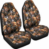 Dachshund Full Face Car Seat Covers 092813 - YourCarButBetter