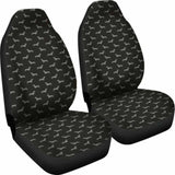 Dachshund Pattern Black Car Seat Covers Awesome 092813 - YourCarButBetter