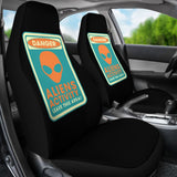 Danger Sign Aliens Activity Leave This Area Car Seat Covers Custom 2 212903 - YourCarButBetter