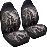 Deadly Queen Grim Reaper Car Seat Covers 210603 - YourCarButBetter