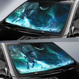 Death Dragon Art Sun Shade amazing best gift ideas 172609 - YourCarButBetter