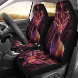 Deer Art Design Car Seat Covers Amazing Gift Ideas 211902 - YourCarButBetter