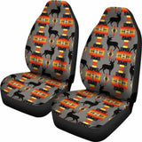 Deer Gray Set of Car Seat Covers Awesome 161012 - YourCarButBetter