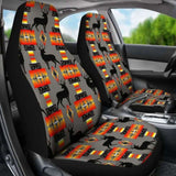 Deer Gray Set of Car Seat Covers Awesome 161012 - YourCarButBetter