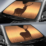 Deer Silhouette Hd Car Sun Shade 172609 - YourCarButBetter