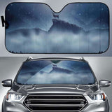 Deer Snowfall Winter Peak Hd Car Sun Shade 172609 - YourCarButBetter