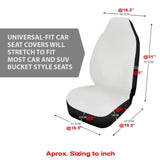 Delta Sigma Theta Car-Suv Seat Cover Black-Elephant 202820 - YourCarButBetter