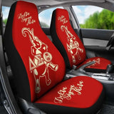 Delta Sigma Theta Car-Suv Seat Cover-Elephant-Red 202820 - YourCarButBetter