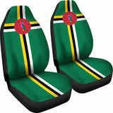 Dominica Flag Car Seat Covers 092813 - YourCarButBetter