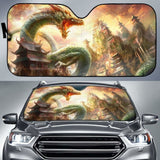 Dragon Art Sun Shade amazing best gift ideas 172609 - YourCarButBetter
