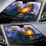 Dragon Attack Sun Shade amazing best gift ideas 172609 - YourCarButBetter